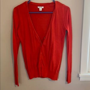 Orange Cardigan